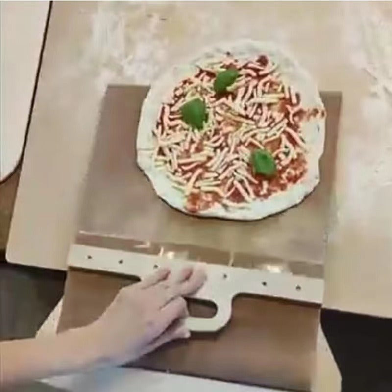 sliding pizza peel shovel pala pizza