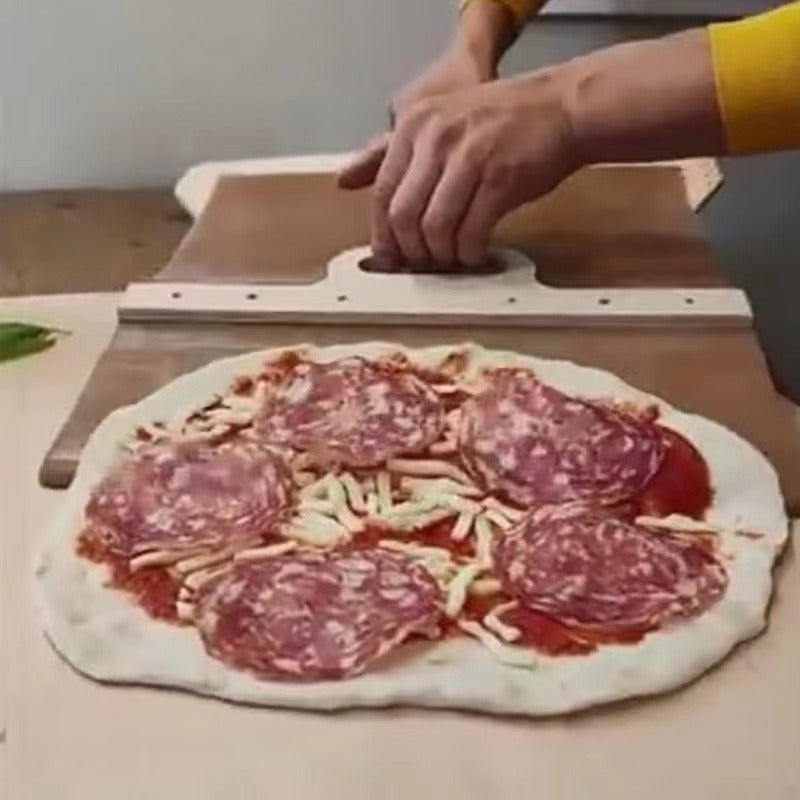 Sliding Pizza Shovel-Pizza Peel Pizza Paddle with Handle, Pizza Spatula  Paddle*